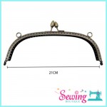 FRAME - ROUND-METAL-21CM (BRONZE)